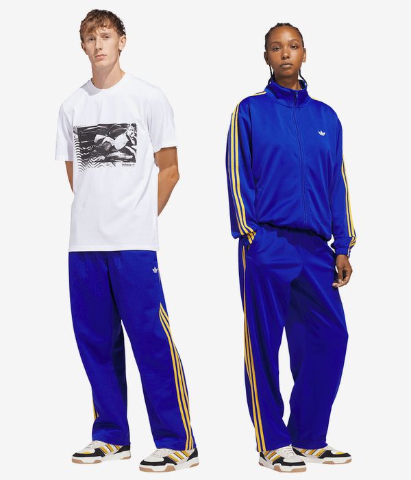 adidas Superfire Track Pantaloni (team royal blue preloved yellow)