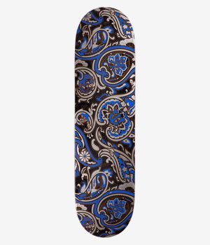 Evisen Paisley 8.125" Planche de skateboard (blue black)