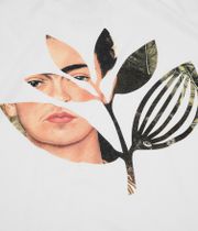 Magenta Frida Plant Camiseta (white)