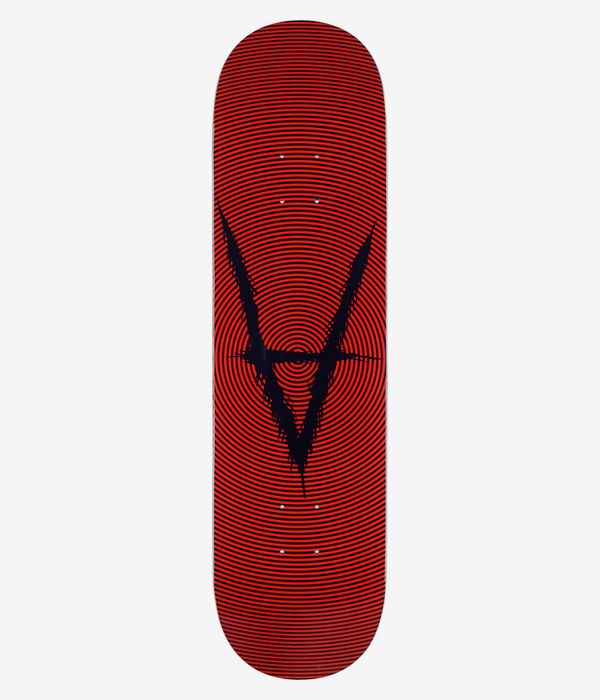 Antiz Vertigo 8.25" Skateboard Deck (red navy)