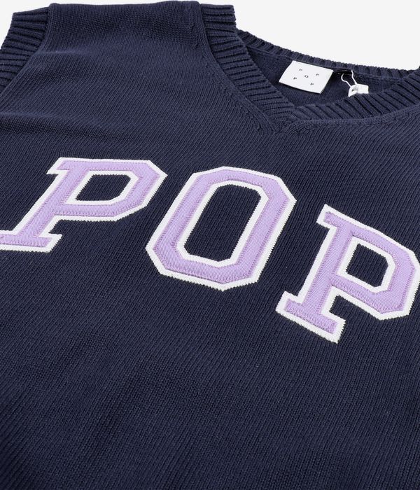 Pop Trading Company Arch Spencer Sweatshirt (navy)