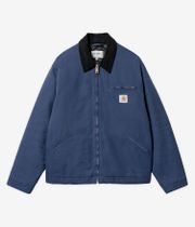 Carhartt WIP OG Detroit Dearborn Jas (air force blue black canvas)
