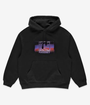 RASSVET | PACCBET Glitch Knit Hoodie (black)