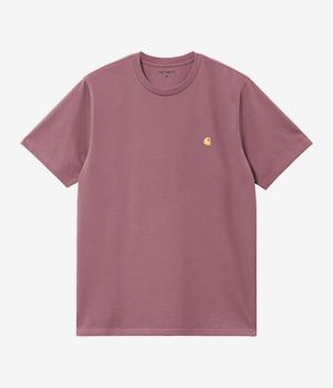 Carhartt WIP Chase T-Shirt (dusky pink gold)