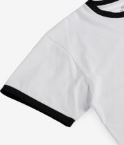 skatedeluxe Script Ringer Organic T-Shirt (white)