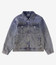 Obey Base Trucker Jacket (heavy vintage light indigo)