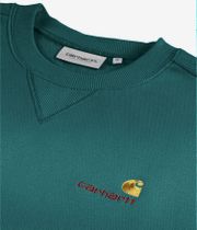 Carhartt WIP American Script Sweatshirt (malachite)