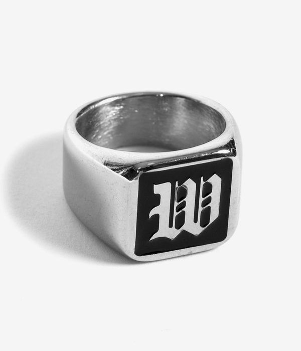 Wasted Paris Kingdom Signet Ring (silver black)