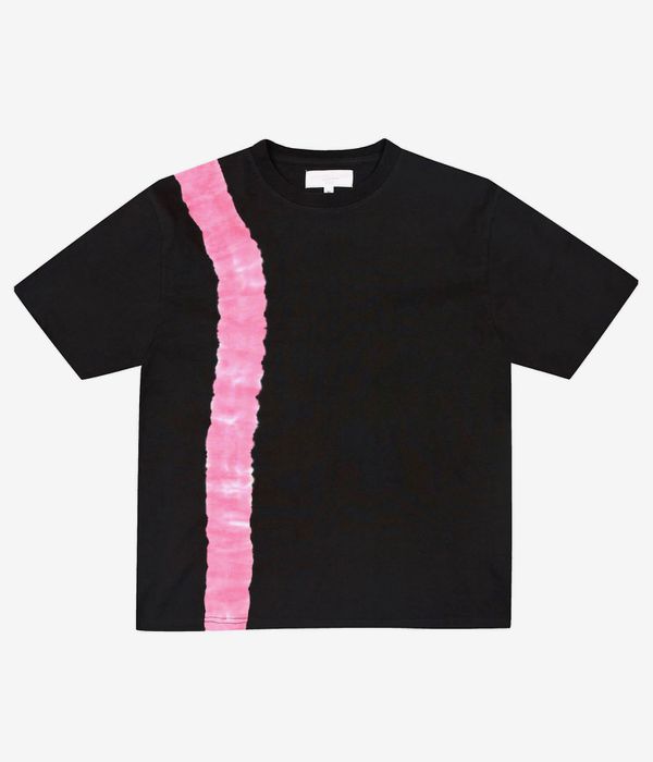 Yardsale Flower T-shirt (tie dye black)