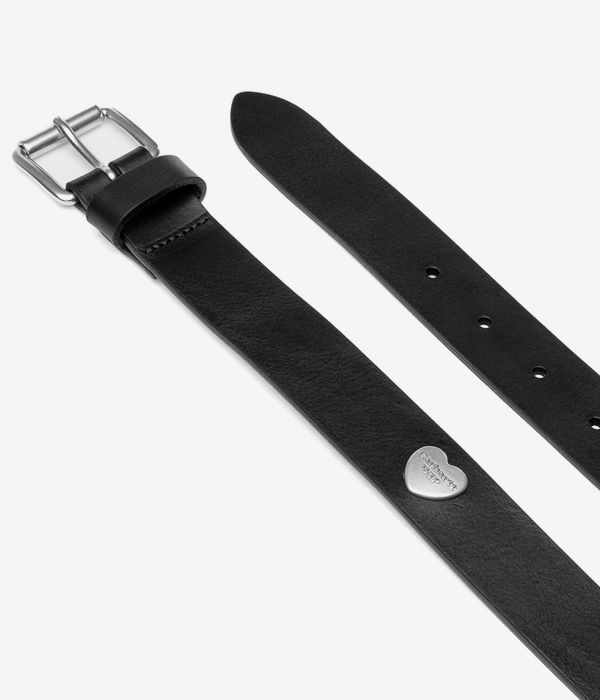 Carhartt WIP Tylor Gürtel (leather black silver)