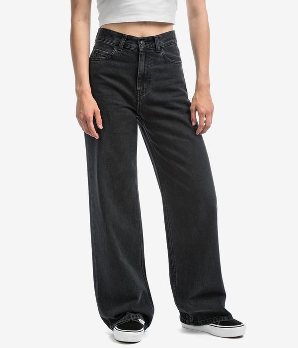 Carhartt WIP W' Jane Pant Organic Fairfield Jeans women (black stone washed)