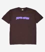 Fucking Awesome Stamp Logo Camiseta (brown)
