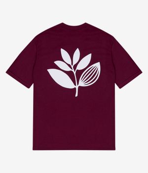 Magenta Plant T-Shirt (burgundy)