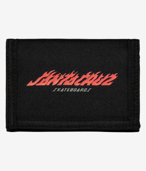 Santa Cruz Flame Strip Wallet (black)