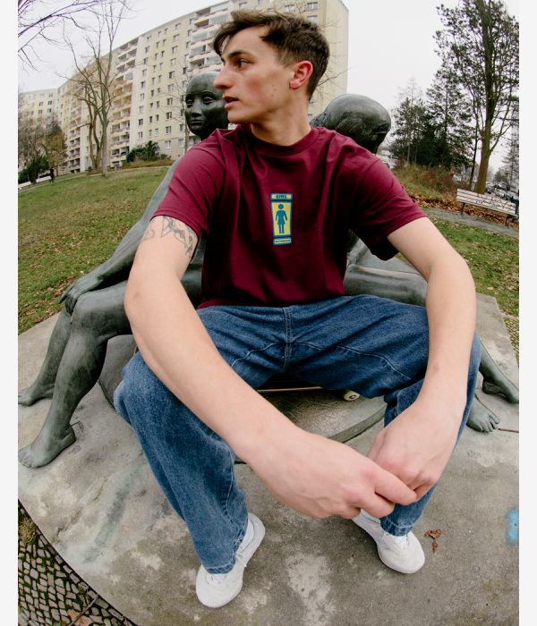 skatedeluxe x Girl OG T-Shirt (burgundy)