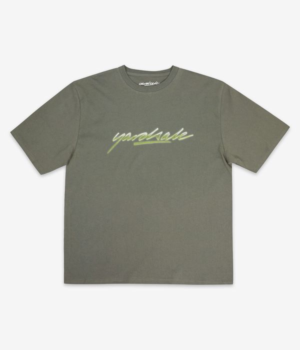 Yardsale Washed Script T-Shirt (sand)