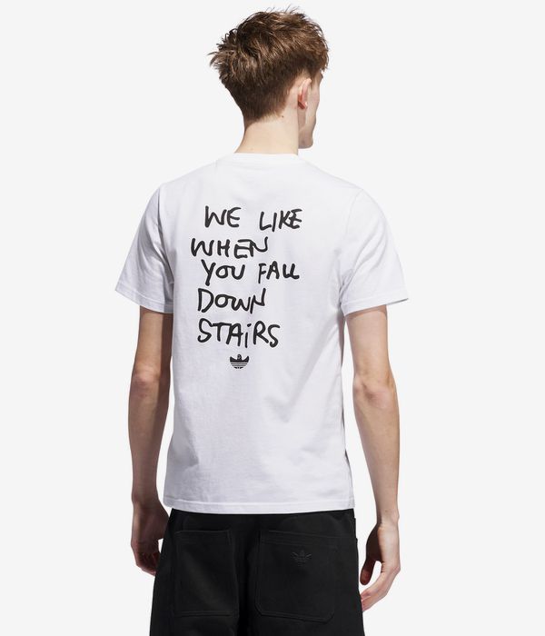 adidas Shmoo G 1 T-Shirt (white black)