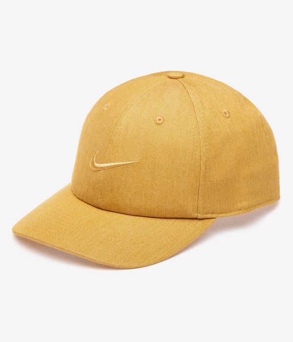 Shop Nike SB Faux Denim Cap (sanded gold) online | skatedeluxe