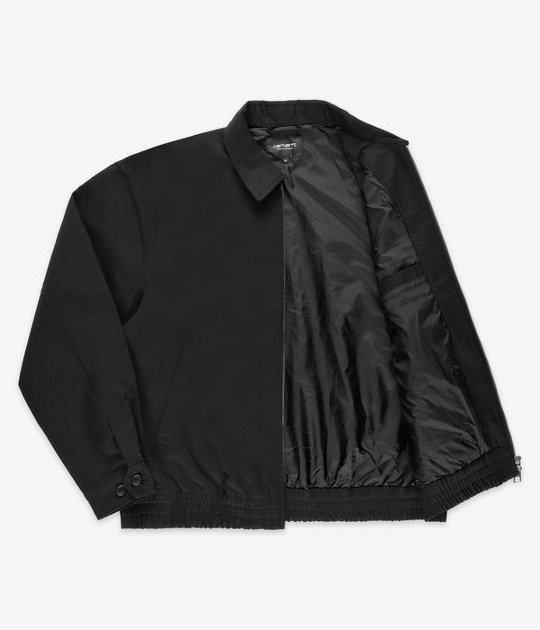 Carhartt WIP Newhaven Giacca (black rinsed)