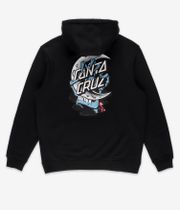 Santa Cruz Crescent Bone Hand Bluzy z Kapturem (black)