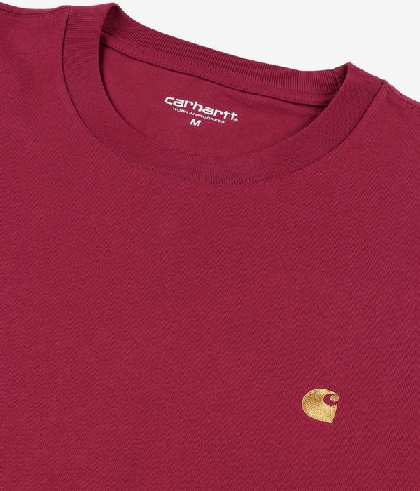 Carhartt WIP Chase Camiseta (scarlet gold)
