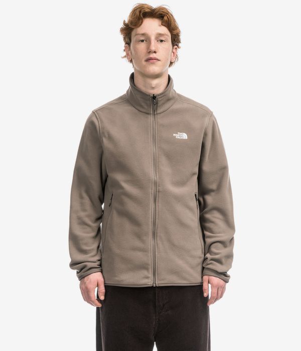 The North Face Glacier Fleece Jacke (mocha brown)