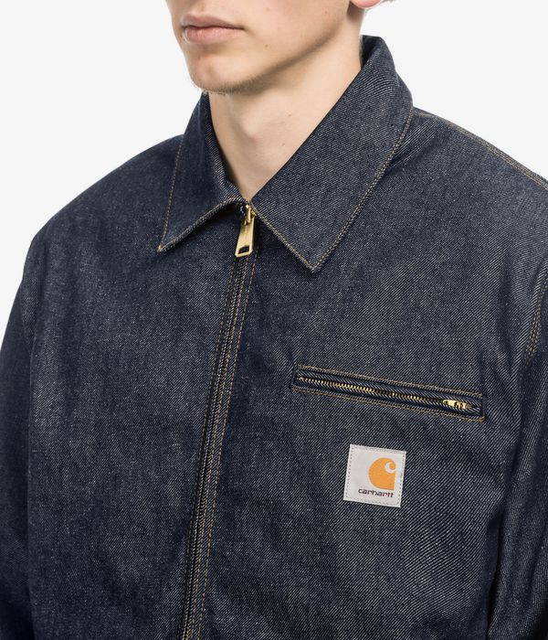 Carhartt WIP OG Detroit Cotton Bradenton Jacket (blue rigid)