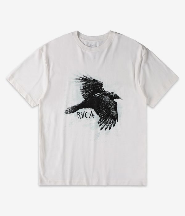 RVCA Horton Raven T-Shirt (anitque white)