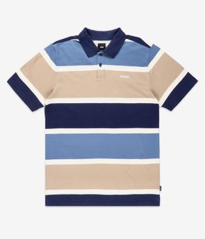 Vans Halicrest Stripe Polo-Shirt (dress blues copen blue)