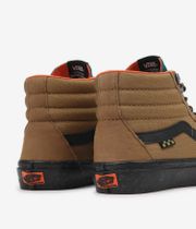 Vans Skate Sk8-Hi Outdoor Shoes (brown black)