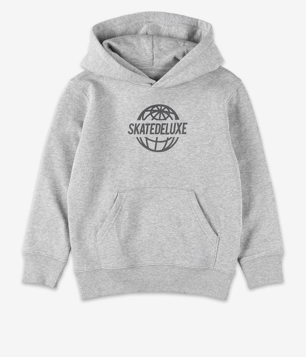 skatedeluxe World sweat à capuche kids (heather grey)