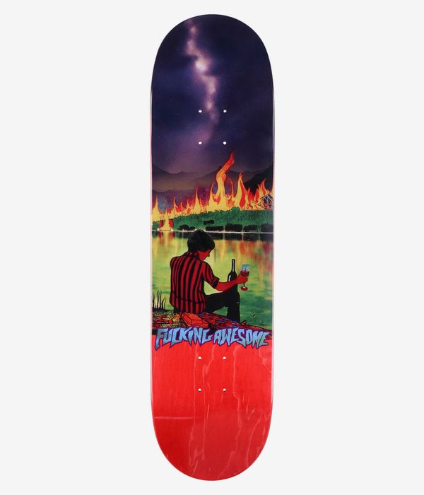 Fucking Awesome Curren Remember To Forget 8.25" Skateboard Deck (multi)