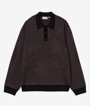 Carhartt WIP Lowis Polo (houndstooth vitola heather)