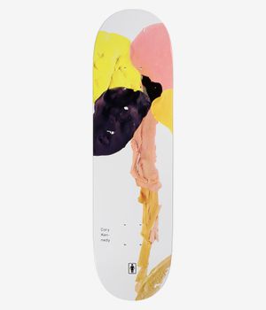 Girl Kennedy Blooming 8.5" Tavola da skateboard (white multi)