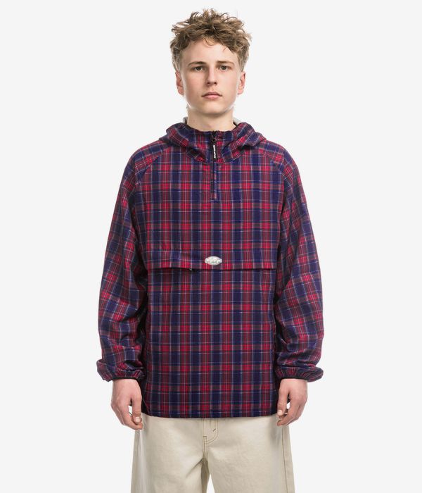 Fucking Awesome Plaid Jacket (maroon)
