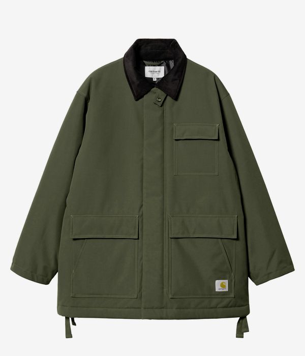 Carhartt WIP Clarton Coat Jacke (office green black)