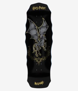 Welcome x Harry Potter Thestral 10" Skateboard Deck (black gold foil)