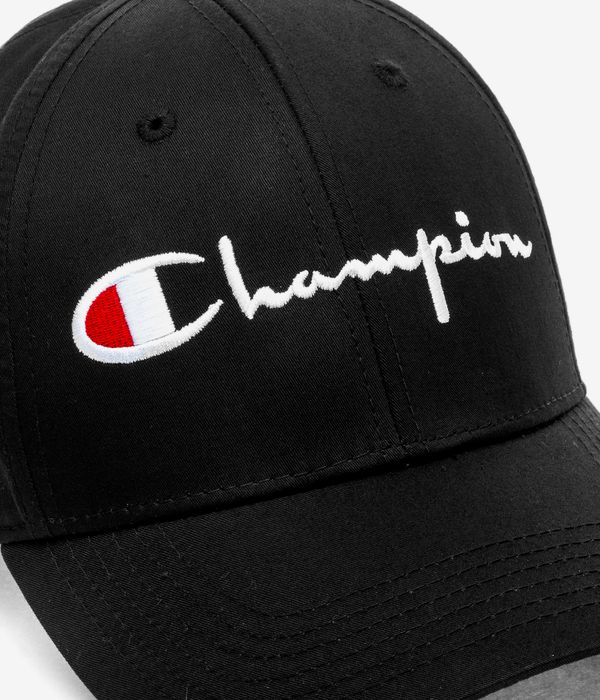 Champion Reverse Weave Logo Cappellino (black)