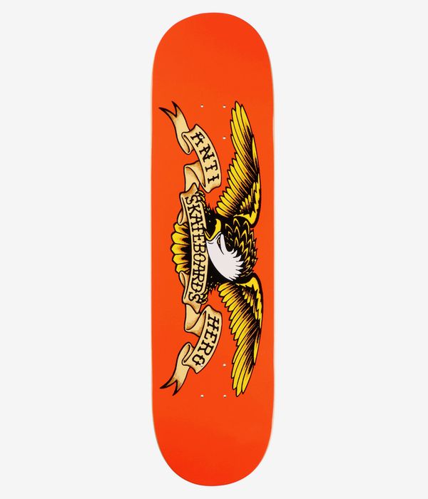 Ellendig Sporten Voorganger Shop Anti Hero Team Classic Eagle 9" Skateboard Deck (orange) online |  skatedeluxe