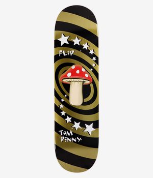 Flip Penny Mushroom 8.25" Planche de skateboard (gold)