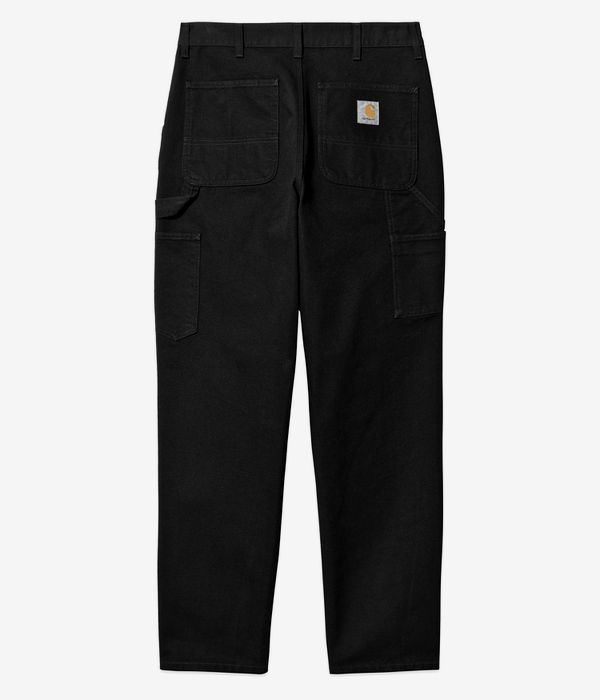 Carhartt WIP Single Knee Pant Organic Dearborn Broeken (black rigid)