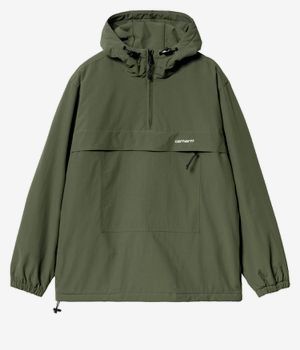 Carhartt WIP Windbreaker Pullover Supplex Jacket (office green white)