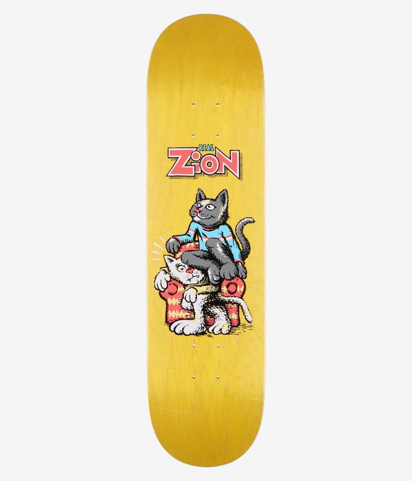Real Zion Comix Full SE 8.06" Tavola da skateboard (yellow)