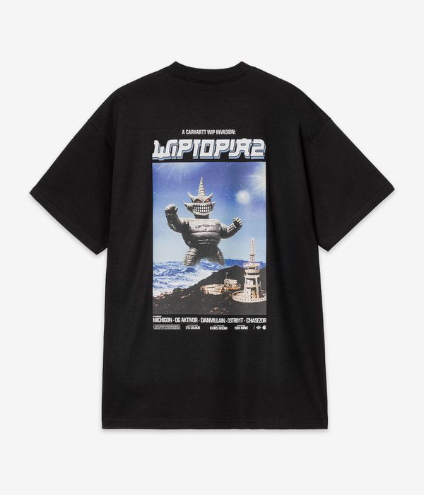 Carhartt WIP Wiptopia II Organic T-Shirt (black)