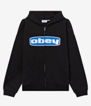 Obey Boxed In Extra Zip-Hoodie (black)