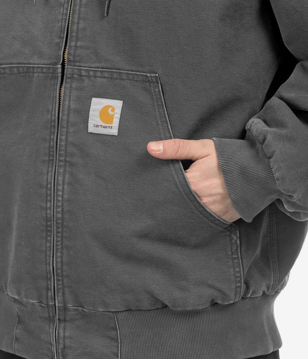 Carhartt WIP OG Active Organic Dearborn Jacke (graphite stone canvas)