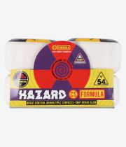 Madness Hazard Radio Active CS Conical Wheels (white) 56mm 101A 4 Pack