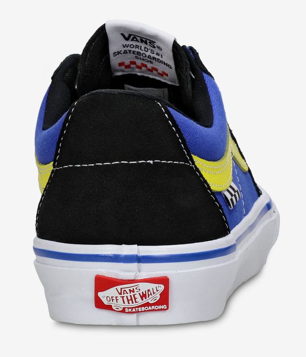 Vans Skate Sk8-Low Shoes (black dazzling blue)
