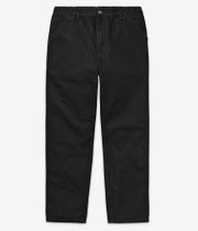 Carhartt WIP Single Knee Pant Organic Dearborn Pantaloni (black rinsed)