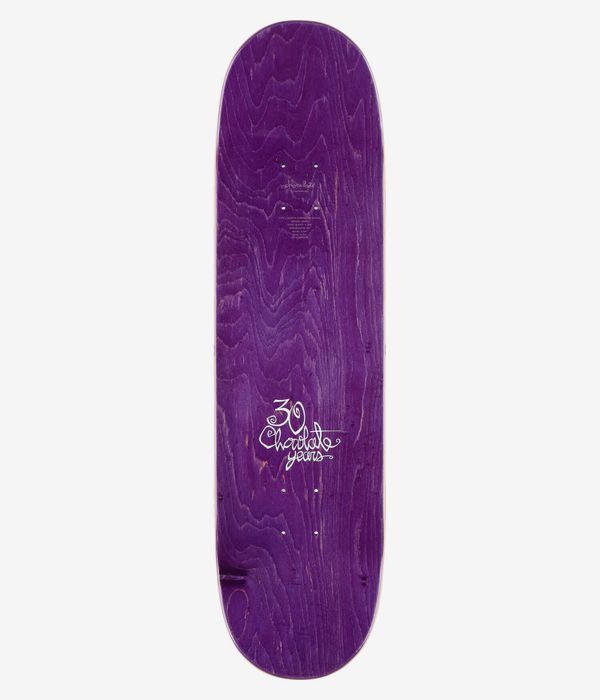 Chocolate Perez Then Now Script 8.5" Skateboard Deck (multi)